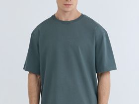 Базовая футболка из джерси, Зеленый