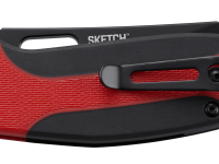 Складной нож CRKT Sketch™ Red, сталь 8Cr13MoV, рукоять ABS пластик