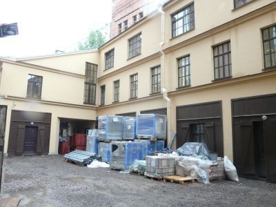 Служебный корпус Литера Б с двумя соединительными арками