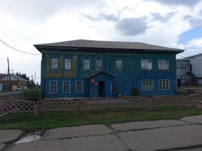 Дом, в котором в 1919 году работали курсы командиров партизан Северо-Канского фронта