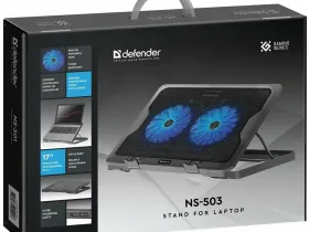 Подставка для ноутбука Defender (NS-503) 17" 2 хUSB/2 вентилятора (черный)