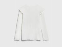 Лонгслив для девочек, Белый
