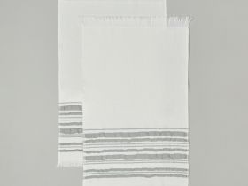 Комплект махровых полотенец Ilaria, серый