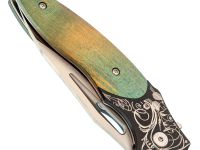 Складной нож Steelclaw Анис, сталь asp30, рукоять кап клена