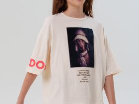 Фуфайка трикотажная для девочек (футболка)