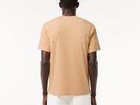 Мужская хлопковая Футболка Lacoste с коротким рукавом