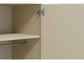 Распашной шкаф Дикинс 2-85x190 Светло-бежевый