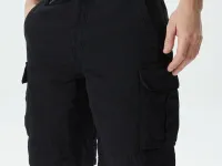 Мужские шорты Lacoste из хлопка и льна