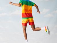 Мужское поло Lacoste x Polaroid