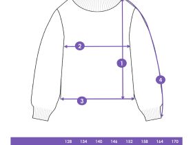 Свитер трикотажный для девочек