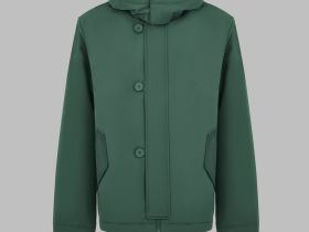 Утепленная куртка с капюшоном