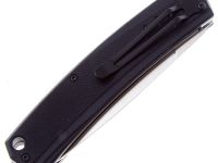 Складной нож НОКС Капитан, сталь D2, рукоять G10, черный