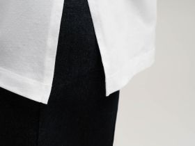 Футболка свободного кроя из джерси