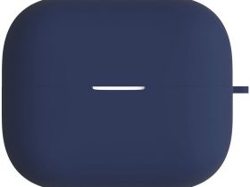 Чехол moonfish для Galaxy Buds 3/Pro 3, силикон темно-синий