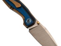 Складной нож Assassin knives Mini Rex, сталь M398, рукоять титан/микарта