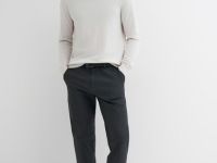 Базовый вязаный джемпер, Белый