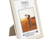 Рамка пластиковая OfficeSpace 15*21 см, №2, белая
