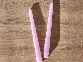 Набор свечей Cattani, розовый I