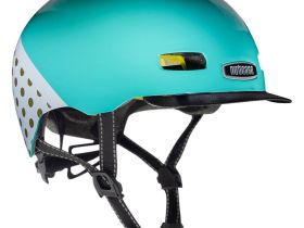 Nutcase Шлем защитный Nutcase Street Tiffanyʹs Brunch Reflective, цвет Голубой, ростовка S