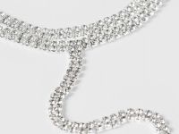 Двухъярусное ожерелье, Серебряный