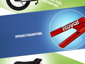 Детский велосипед Royal Baby Freestyle 7th 16, год 2024, цвет Красный