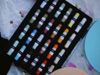 Набор пастели сухой профессиональной nuance., 24 оттенка, Confetti, новый пенал