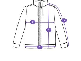 Куртка трикотажная для девочек