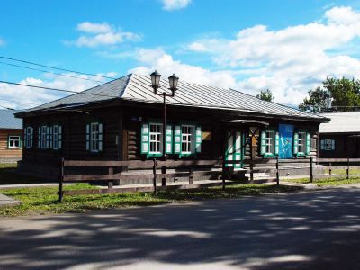 Дом, в котором в июле 1890 г. жил писатель Антон Павлович Чехов во время поездки на Сахалин