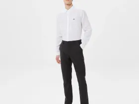 Мужская льняная рубашка Lacoste