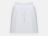 Шорты на резинке с необработанными краями