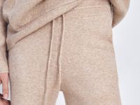 Вязаные брюки прямого силуэта