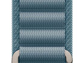 Умные часы Apple Watch Ultra 3 49 мм титановый корпус «Натуральный титан», с голубым нейлоновым ремешком S/M