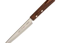 Кухонный нож Kanetsugu Special Offer 2001, рукоять - розовое дерево, сталь AUS-8, Tojiro