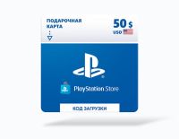 Карта оплаты Playstation Store 50 USD USA [Цифровая версия]