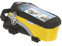 Велосумка-чехол для телефона на раму ACME M-Wave Rotterdam Top L (черный / желтый)