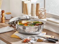 Zwilling Жаровня с крышкой / крышка-сковорода овальная 38 см Plus Zwilling