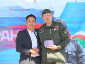 На главной площади Якутска чествовали ветеранов боевых действий