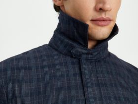 Куртка утепленная с отложным воротником