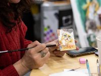 Набор магнитов для акварели Малевичъ 3 шт 90х72 мм 100% Хлопок