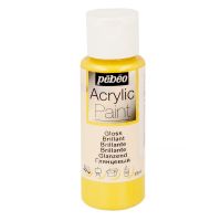 Акрил для декора Pebeo "Acrylic Paint" 59 мл, глянцевый, желтый птенец