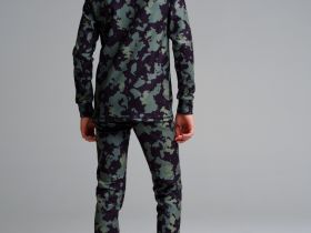 Термокомплект трикот. для мальчиков: фуфайка (футболка) с длин. рук, брюки для эпизод. использования