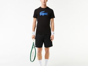 Мужская футболка Lacoste с принтом