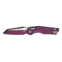 Складной нож Microtech MSI Faded Sangria, сталь M390MK, рукоять полимер