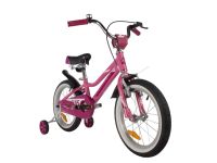 Детский велосипед Novatrack Novara 16, год 2022, цвет Оранжевый