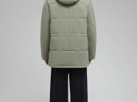 Утепленная куртка с капюшоном