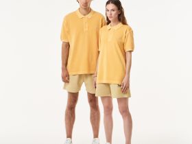 Хлопковое поло Lacoste унисекс