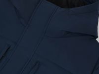 Утепленная куртка с капюшоном