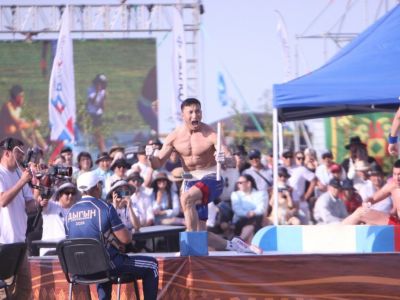 Николай Матаннанов стал лидером первого дня Игр Дыгына