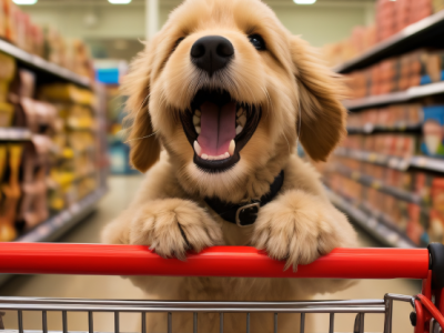 Можно ли заходить в магазин с собакой?