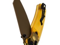 Складной нож Bestech Knives Cicada's Wing, сталь 10Cr15MoV, рукоять Ultem, золотистый/коричневый